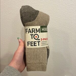 Hiking Socks 2-Pack - Brown